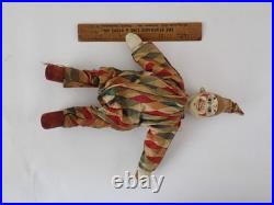 Antique Schoenhut Circus Clown from Humpty Dumpty Circus Toy Set with2 pc Face