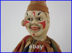 Antique Schoenhut Circus Clown from Humpty Dumpty Circus Toy Set with2 pc Face