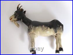 Antique Schoenhut Circus Goat with Painted Eyes 8 long