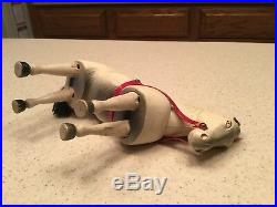 Antique Schoenhut Circus Horse Intact Nice 5.5 Tall Painted Eyes Leather Ears