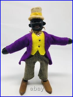 Antique Schoenhut Circus Performer Black Dude