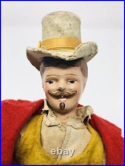 Antique Schoenhut Circus Performer Ringmaster