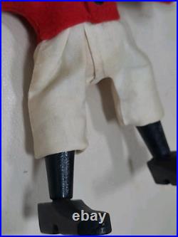 Antique Schoenhut Circus Ringmaster 7 tall Humpty Dumpty Wood Felt