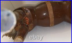 Antique Schoenhut Humpty Dumpty Circus Brown Horse with Glass Eyes Original- Ex+