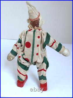 Antique Schoenhut Humpty Dumpty Circus Clown 8 tall