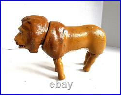 Antique Schoenhut Humpty Dumpty Circus Collection Lion Toy c. 1903-1935