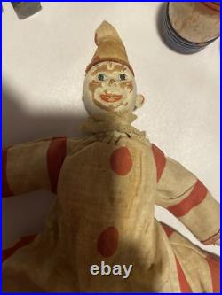Antique Schoenhut Humpty Dumpty Circus Donkey And Lot