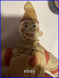 Antique Schoenhut Humpty Dumpty Circus Donkey And Lot