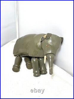Antique Schoenhut Humpty Dumpty Circus Elephant Wooden