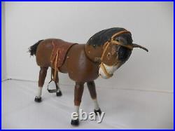 Antique Schoenhut Humpty Dumpty Circus Farm Saddle Horse