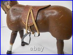 Antique Schoenhut Humpty Dumpty Circus Farm Saddle Horse