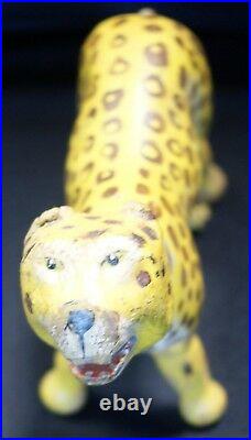 Antique Schoenhut Humpty Dumpty Circus Painted Eye Leopard