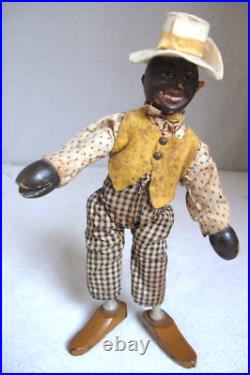 Antique Schoenhut Humpty Dumpty Circus Performer Black Dude