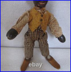 Antique Schoenhut Humpty Dumpty Circus Performer Black Dude