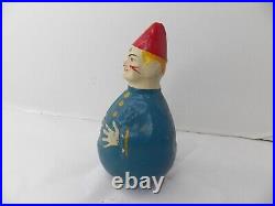 Antique Schoenhut Humpty Dumpty Circus Roly Poly Clown Excellent Condition