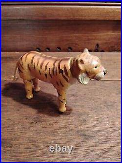 Antique Schoenhut Humpty Dumpty Circus Tiger Wood Toy