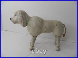 Antique Schoenhut Humpty Dumpty Circus White Poodle