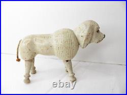 Antique Schoenhut Humpty Dumpty Circus White Poodle