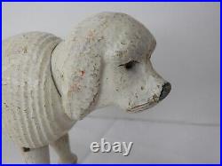 Antique Schoenhut Humpty Dumpty Circus White Poodle