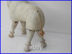 Antique Schoenhut Humpty Dumpty Circus White Poodle