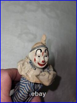 Antique Schoenhut Humpty Dumpty Circus Wood Clown #1 Hand Painted