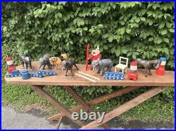 Antique Schoenhut Humpty Dumpty Circus Wood Pieces Slight Wear