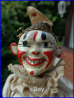 Antique Schoenhut Humpty Dumpty Circus toy all original paint c1900 wooden toy