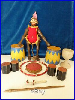 Antique Schoenhut Humpty Dumpty Circus toy dated 1900 rare wooden toy