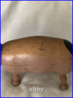 Antique Schoenhut Humpty Dumpty Collection Farm Pig Circus Toy CIR 1903-1935