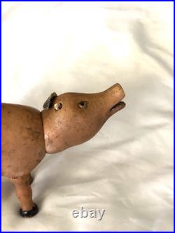 Antique Schoenhut Humpty Dumpty Collection Farm Pig Circus Toy CIR 1903-1935