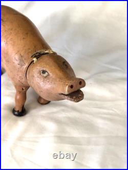 Antique Schoenhut Humpty Dumpty Collection Farm Pig Circus Toy CIR 1903-1935