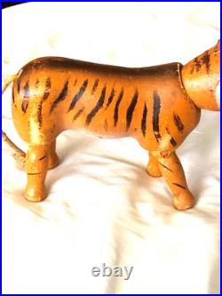 Antique Schoenhut Humpty Dumpty Collection Tiger Circus Toy CIRCA 1903-1935