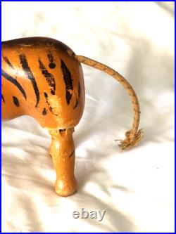 Antique Schoenhut Humpty Dumpty Collection Tiger Circus Toy CIRCA 1903-1935