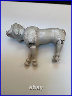 Antique Shoenhut Poodle Humpty Dumpty Circus Toy