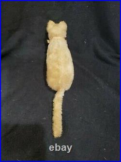Antique Steiff 1920's Mohair Kitty Cat Playing with Ball with FF Button