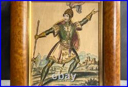 Antique Theatrical Circus Print Andrew Ducrow as St George by A Park C 1835