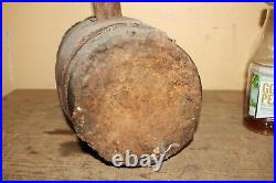 Antique Vintage 35 Wood & Wrought Iron Mallet Hammer Circus Strong Man Carnival