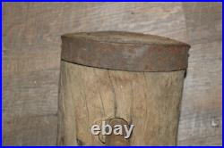 Antique Vintage 36 Wood & Wrought Iron Mallet Hammer Circus Strong Man Carnival
