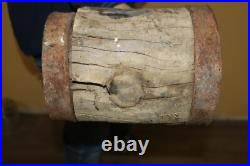 Antique Vintage 36 Wood & Wrought Iron Mallet Hammer Circus Strong Man Carnival