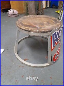 Antique Vintage Fairground Funfair Circus Elephant Tiger Platform Coffee Table