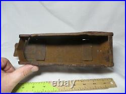Antique early Pressed Steel tender circus Train car