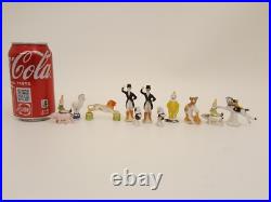 Antique late 1800s bisque porcelain circus cake toppers Germany 1886 lot of 11