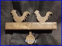 Antique rooster chicken carnival shooting gallery target