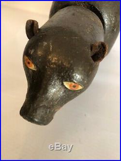 Antique toys Schoenhut Bear Circus String Wood Jointed