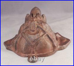 AntiqueVintage Cast Iron Figural Door KnockerCircus ElephantBronze FinishVGC