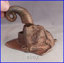 AntiqueVintage Cast Iron Figural Door KnockerCircus ElephantBronze FinishVGC