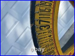BEAUTIFUL! Antique Gambling Wheel Wood Carnival Game with Original Stand 30s-40s