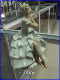 Ballerina ballet Dancer Lady German porcelain figurine Wallendorf 3669c