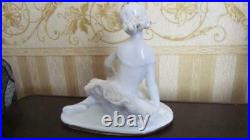 Ballerina girll Ballet Dancer Lomonosov USSR russian porcelain figurine 3508c