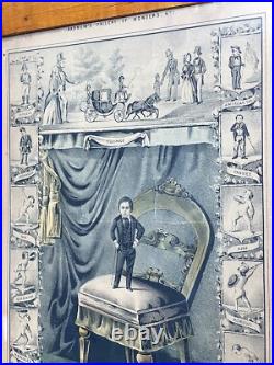 Barnum Framed Circus Print Tom Thumb Taken From Daguerreotype By John Plumbe Barnum Framed Circus Print Tom Thumb Taken From Daguerreotype By John Plumbe